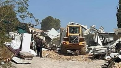 الاحتلال يهدم منزلا ومنشآت زراعية في القدس المحتلة