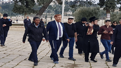 المتطرف يهودا غليك يقود اقتحام المستعمرين للمسجد الأقصى