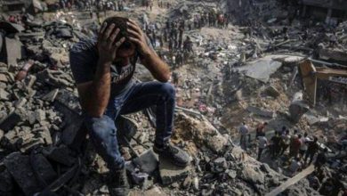 شهيدان في قصف خيمة في مدينة حمد شمال غرب محافظة خان يونس