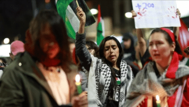 المكسيك: مظاهرة احتجاجية على استئناف الاحتلال عدوانه على قطاع غزة