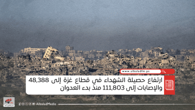 ارتفاع حصيلة الشهداء في قطاع غزة إلى 48,388 والإصابات إلى 111,803 منذ بدء العدوان