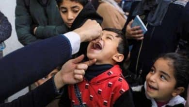 الأمم المتحدة: تطعيم 600 ألف طفل فلسطيني في غزة ضد شلل الأطفال