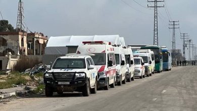 مغادرة الدفعة الـ 36 من جرحى ومرضى غزة عبر معبر رفح