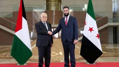 الرئيس يصل سوريا في زيارة رسمية ويلتقي الشرع