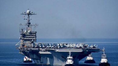 سقوط طائرة F-18 في البحر الأحمر بعد استهداف حاملة الطائرات الأميركية "ترومان"