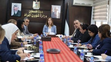 وزارة شؤون المرأة تعقد اجتماعاً مشتركاً مع الإسكوا وأعضاء اللجان الوطنية لبتطبيق قرار 1325 ونظام التحويل الوطني لمراجعة قضايا المرأة الفلسطينية