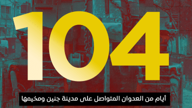العدوان على مدينة جنين ومخيمها