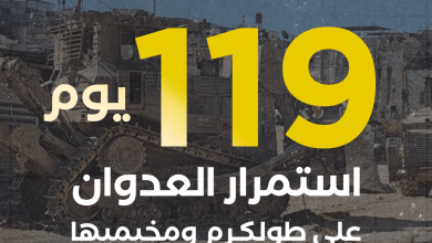 العدوان على مدينة طولكرم ومخيميها