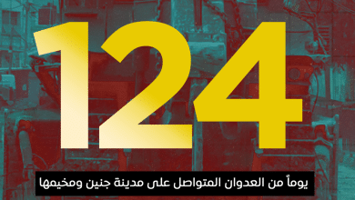 العدوان على مدينة جنين ومخيمها