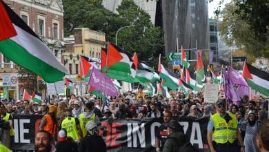 تظاهرات في مدن وعواصم عالمية تنديدا بالعدوان على قطاع غزة