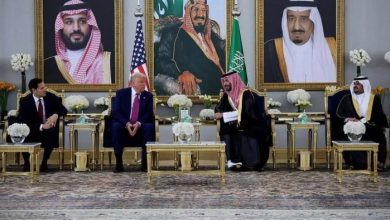 ترامب يصل الرياض في أول زيارة خارجية له