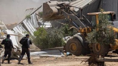الاحتلال ينفذ عمليات هدم في خربة الدير بالأغوار الشمالية