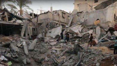 شهيدان في قصف الاحتلال خيمة تؤوي نازحين غرب خان يونس