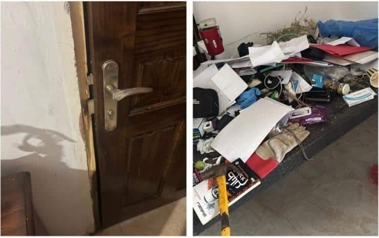 الاحتلال يداهم منزلين ويستولي على تسجيلات كاميرات في بلدة سنجل
