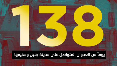 العدوان على مدينة جنين ومخيمها
