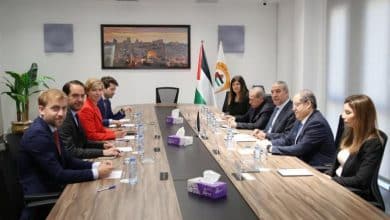 الشيخ يستقبل مستشارة الرئيس الفرنسي لشؤون الشرق الأوسط