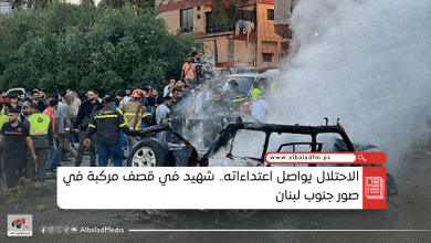 الاحتلال يواصل اعتداءاته.. شهيد في قصف مركبة في صور جنوب لبنان