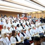 طلبة كلية طب الأسنان في الجامعة العربية الأمريكية يؤدون قسم المهنة
