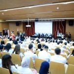 طلبة كلية طب الأسنان في الجامعة العربية الأمريكية يؤدون قسم المهنة