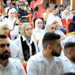 طلبة كلية طب الأسنان في الجامعة العربية الأمريكية يؤدون قسم المهنة