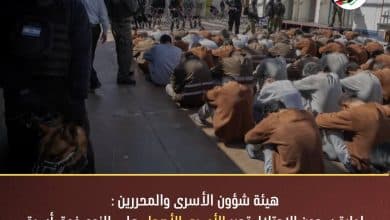 "شؤون الأسرى": تجويع وتفشي أمراض بين الأسرى في سجون الاحتلال