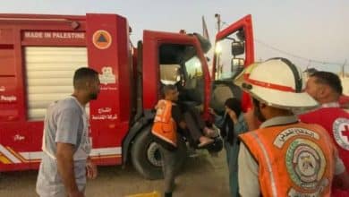 الدفاع المدني يعلن توقف 60% من مركباته عن العمل في جميع محافظات قطاع غزة