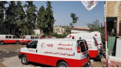الهلال الأحمر ينشئ وحدة عناية مكثفة لخدمة المصابين والمرضى والنازحين في مواصي خان يونس