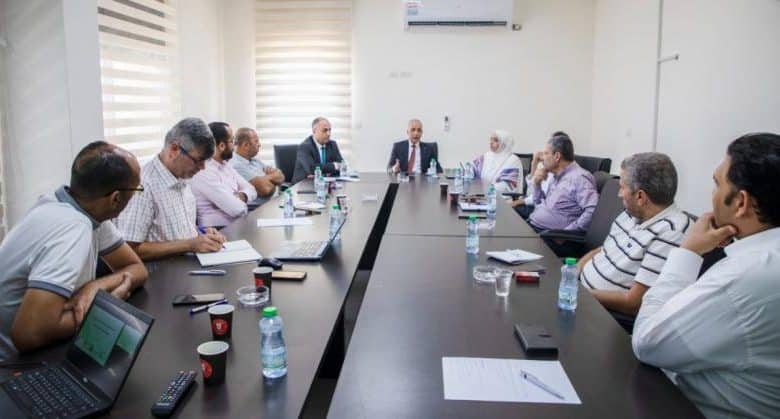 اللجنة التوجيهية العليا لمشروع حوكمة الأراضي لصغار المزارعين الفلسطينيين تعقد اجتماعها الدوري في مقر سلطة الأراضي