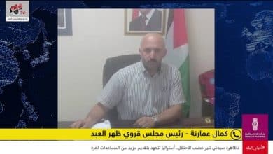 مستوطنون يواصلون التجريف والاستيلاء على أراضي خربة ظهر العبد