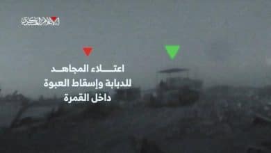 "عصا موسى " تزلزل الطغاة.. "القسام" تبث مشاهد من كمين جباليا الذي قتل فيه 4 جنود داخل دبابة