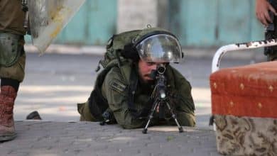 جندي جيش اقتحام اصابة