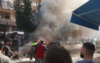 الصحة اللبنانية: شهيدان في غارة للاحتلال على مركبة في النبطية