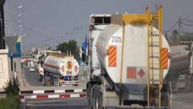 بدء دخول شاحنات غاز ووقود إلى غزة