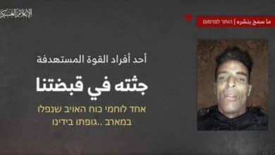 مصدر بالمقاومة يؤكد ان الجثة التي سلّمت للاحتلال تعود لجندي أُسر في جباليا