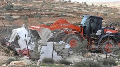 الاحتلال يعدم 7 آلاف دجاجة ويهدم بركسا في أم الريحان جنوب جنين