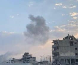 الاحتلال يواصل قصف ونسف مباني في مناطق متفرقة من القطاع