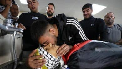 تشييع جثمان الشهيد جميل حنني إلى مثواه الأخير