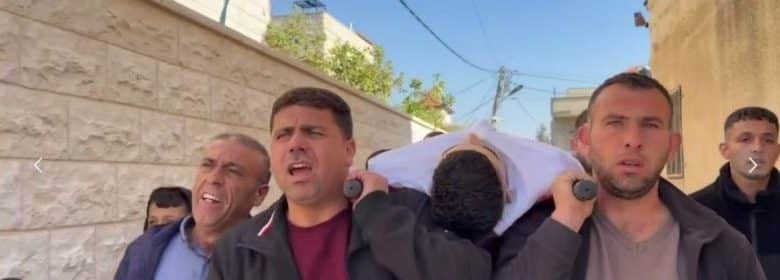 تشييع جثمان الشهيد أسامة كميل في قباطية
