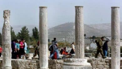 مستوطنون يقتحمون سبسطية شمال غرب نابلس