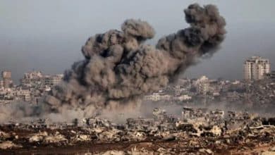 أحزمة نارية ونسف مبان.. قصف عنيف للاحتلال على جنوب غزة