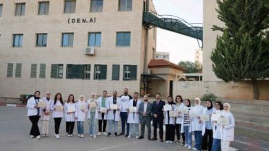 الجامعة العربية الأمريكية تنظم دورة تدريبية متقدمة في المعالجة اللبية لأطباء اسنان من مختلف المدن في الضفة والداخل الفلسطيني