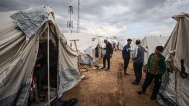 بلدية خان يونس: أكثر من 900 ألف نازح مهددون بخطر المنخفض الجوي