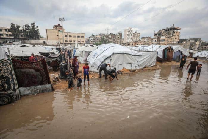 الأمم المتحدة: 13 ألف أسرة في غزة تضررت في المنخفض الأخير