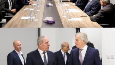 الشيخ يناقش مع بلير آخر التطورات بعد قرار مجلس الأمن الدولي