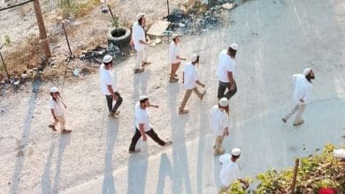 مستوطنون يقتحمون بورين ويتما جنوب نابلس