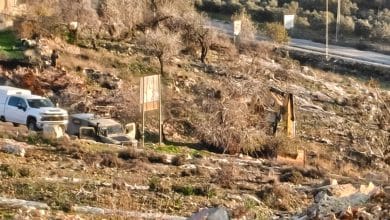 الاحتلال يجرف أراضي زراعية في السيلة الحارثية غرب جنين