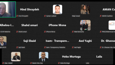 أمان يناقش قيود الاحتلال الإسرائيلي على المؤسسات الدولية وأثرها في تقليص الفضاء المدني في قطاع غزة
