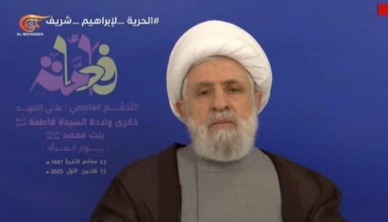 نعيم قاسم: نزع سلاح المقاومة مطلب إسرائيلي–أميركي والاستسلام يعني نهاية لبنان