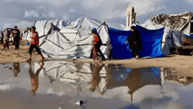 وفاة 25 مواطنا في غزة بفعل الأحوال الجوية منذ بداية الشهر الجاري