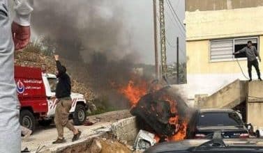 شهيد في غارة للاحتلال بطائرة مسيّرة جنوب لبنان
